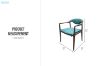 Picture of CAIRO Solid Ash Wood Armchair
