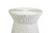 Picture of PARAGON Solid Gamelina Wood Drum Side Table with Original Wicker Weave