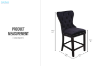 Picture of BRIAR Solid Wood Bar Chair 