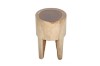 Picture of MAIKA Round Mungur Wood Stool/Side Table