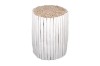 Picture of PRELUDE Teak Log Round Side Table/Stool - Big Size (45x60)