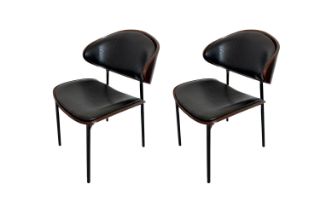Picture of SELORA Dining Chair (Black) - 2 Chairs in 1 Carton	