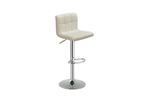 Picture of AKALI Adjustable Swivel Gas Lift Bar Stool (Beige) - Each
