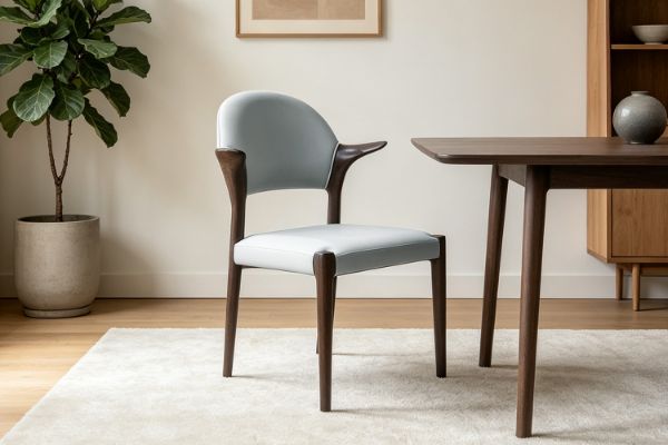 Picture of WILLS Solid Ash Wood Dining Chair