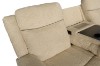 Picture of WINCHESTER Power Reclining Sofa Range with Console & Cup Holders & USB Port, Power Socket & Drawer (Beige)