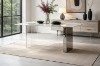 Picture of REGUS 1.6M Ceramic Top Acrylic Steel Leg Dining Table