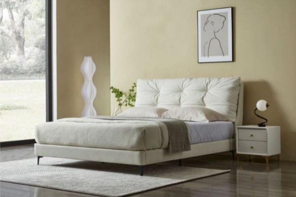 Picture of BROOKSIDE King Size Bed Frame (White)