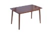 Picture of WINDSOR 130/150 5PC Solid Wood Dining Set (Walnut)