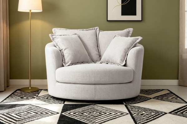 Picture of COBBLE Swivel 1 Seater Sofa/Armchair/Sofa Chair  