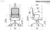 Picture of ZYLO High Back Office Chair with Adjustable Backrest