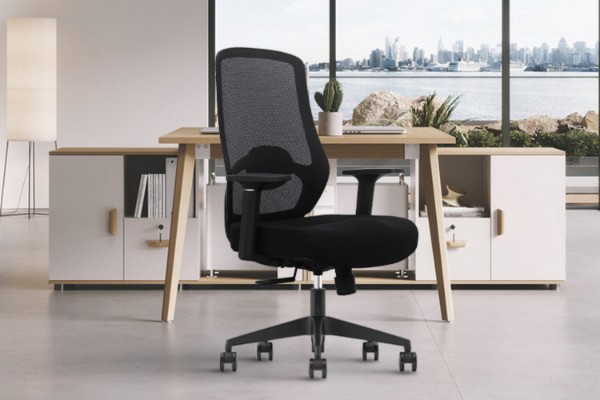 Picture of AVERY Mid Back Office Chair with Adjustable Seat Height & Lumbar Support
