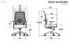Picture of AVERY Mid Back Office Chair with Adjustable Seat Height & Lumbar Support