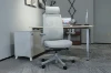 Picture of VEYRA Premium High Back Office Chair with Honeycomb Seat Cushion & Adjustable Headrest, Backrest & Lumbar Support, 3D Armrests and Seat Slider