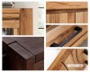 Picture of  [FLOOR MODEL CLEARANCE] CARDIFF 206 TV Unit *Solid European Wild Oak & Made in Europe - WILDEICHE (WILD OAK, light Color)