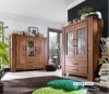 Picture of  [FLOOR MODEL CLEARANCE] CARDIFF 206 TV Unit *Solid European Wild Oak & Made in Europe - WILDEICHE (WILD OAK, light Color)