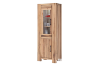 Picture of [FLOOR MODEL CLEARANCE] CARDIFF Tall & Narrow Display Cabinet *Solid European Wild Oak & Made in Europe