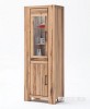 Picture of [FLOOR MODEL CLEARANCE] CARDIFF Tall & Narrow Display Cabinet *Solid European Wild Oak & Made in Europe