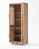 Picture of [FLOOR MODEL CLEARANCE] CARDIFF Tall & Narrow Display Cabinet *Solid European Wild Oak & Made in Europe