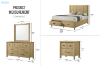 Picture of BECKETT Bedroom Combo Set in Queen Size - 5PC 