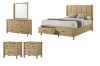 Picture of BECKETT Bedroom Combo Set in Queen Size - 5PC 
