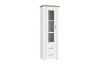 Picture of BRAMPTON 190x60cm 1-Door 2-Drawer Solid Wood Display Cabinet