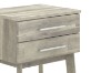 Picture of [FLOOR MODEL CLEARANCE]BALLINA 2-Drawer Solid Acacia Wood Bedside Table