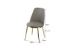 Picture of [FLOOR MODEL CLEARANCE] SYNE Golden Legs Dining Chair