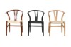 Picture of [FLOOR MODEL CLEARANCE] WISHBONE Solid Wood Y Replica Chair (Black)