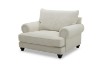 Picture of [FLOOR MODEL CLEARANCE] BALVINO  3.5 Seater  Feather Filled Fabric Sofa