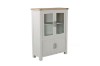 Picture of   [FLOOR MODEL CLEARANCE]  SICILY 130x100cm 4-Door Solid Wood with Ash Top Display Cabinet