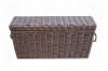 Picture of TYLER Solid Acacia Wood Storage/Blanket Box with Full Kubu Original Weave