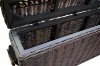 Picture of TYLER Solid Acacia Wood Storage/Blanket Box with Full Kubu Original Weave
