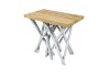 Picture of NATURA Solid Teak Wood Rectangle Side Table