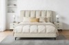 Picture of [FLOOR MODEL CLEARANCE] ALANYA Queen Size Bed Frame (Champagne)