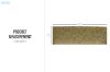 Picture of FAELA 45X130cm Large Freestanding Teak Wood Wall Decor with Coconut Shell and Resin Surface 
