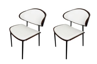 Picture of SELORA Dining Chair (White) - 2 Chairs in 1 Carton