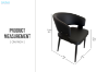 Picture of KALEM  Dining Chair (Black) - 2 Chairs in 1 Carton
