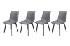 Picture of WESTIN Dining Chair (Grey) - 4 Chairs in 1 Carton