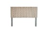 Picture of MICA Solid Gamelina Wood Headboard with Full Kubu Original Weave in Queen Size