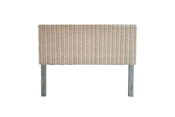 Picture of MICA Solid Gamelina Wood Headboard with Full Kubu Original Weave in Queen Size