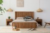 Picture of RILMOND Reclaimed Pine Wood Bed Frame - Super King Size