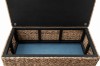 Picture of DALIRIN Acacia Wood Storage Coffee Table/Blanket Box with Celeste Weave 