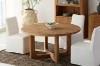 Picture of LUMBER Reclaimed Pine Wood Round Dining Table - D120