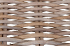 Picture of NEVADA 140 Full Grey Kubu Original Weave Seat Bench with Solid Acacia Wood Legs