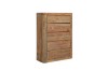 Picture of LUMBER Reclaimed Pine Wood 5-Drawer Tallboy