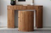 Picture of RILMOND 120 Reclaimed Pine Wood Desk and Barrel Stool Set