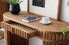 Picture of RILMOND 120 Reclaimed Pine Wood Desk and Barrel Stool Set