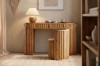 Picture of RILMOND 120 Reclaimed Pine Wood Desk and Barrel Stool Set
