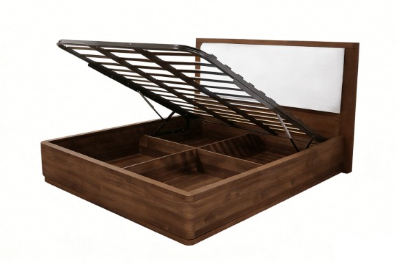 Picture of MERRINA Bed Frame with Gas Lift Storage in Queen Size/Super King Size 