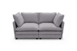 Picture of MELLOW Modular Sectional Sofa Range (Grey) - 2PC Combo Set (LAF Aamchair + RAF Armchair)